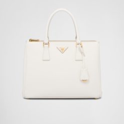Prada Large Galleria Saffiano leather bag - White