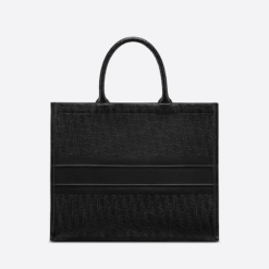 LARGE DIOR BOOK TOTE Black Dior Oblique Embossed Calfskin (42 x 35 x 18.5 cm)